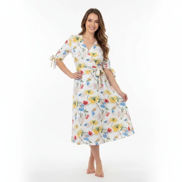 Gibson Latimer Dresses & Skirts - Gibson Latimer floral maxi dress size small